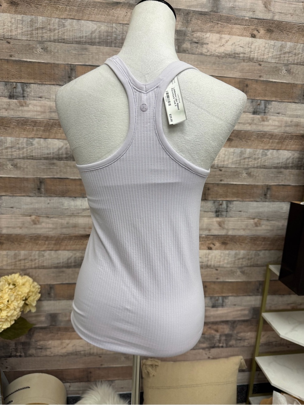 Lululemon Lilac Ribbed Racerback Tank 8 - Picture 4 of 5